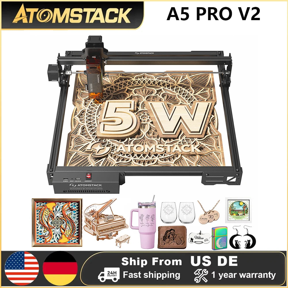 Atomstack A20 Pro V2 Laser Engraver 20W High Power