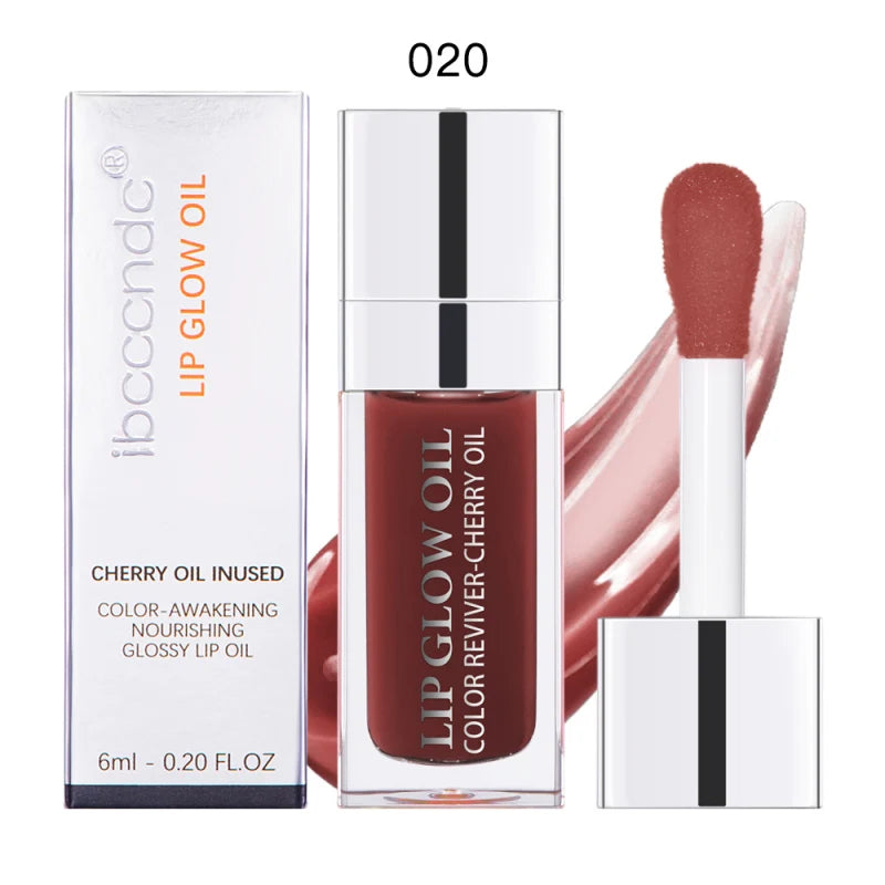 Lakerain Crystal Jelly Lip Oil Hydrates Long-Lasting Lip Shine