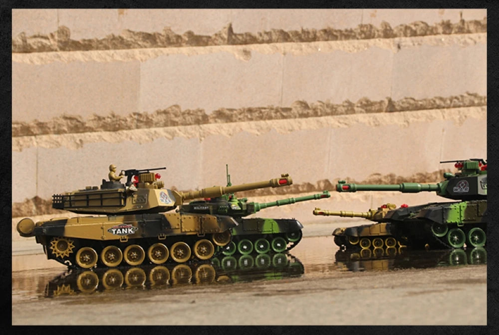 CONUSEA RC Tank Military War Tank Remote Control Vehicle