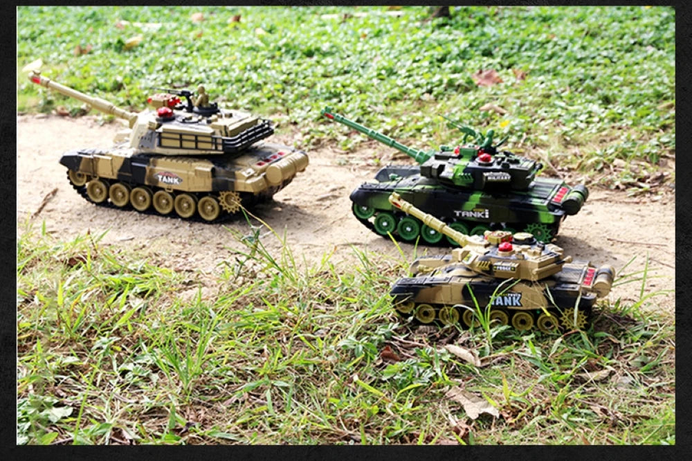 CONUSEA RC Tank Military War Tank Remote Control Vehicle
