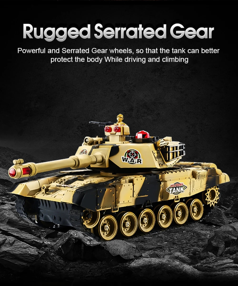 CONUSEA RC Tank Military War Tank Remote Control Vehicle