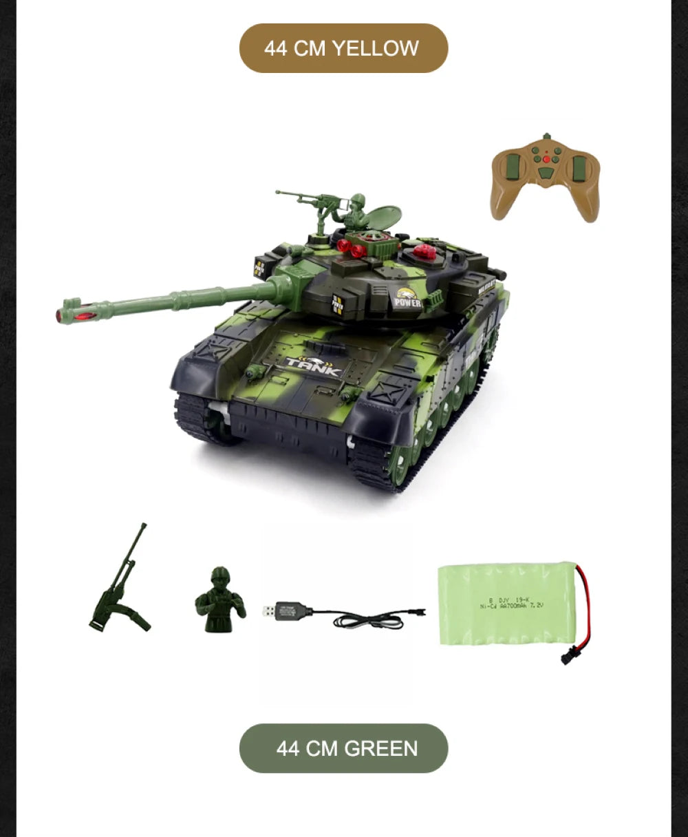 CONUSEA RC Tank Military War Tank Remote Control Vehicle