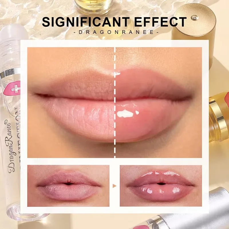 Instant Volumising Lip Plumper Oil For Fuller Lips And Gloss