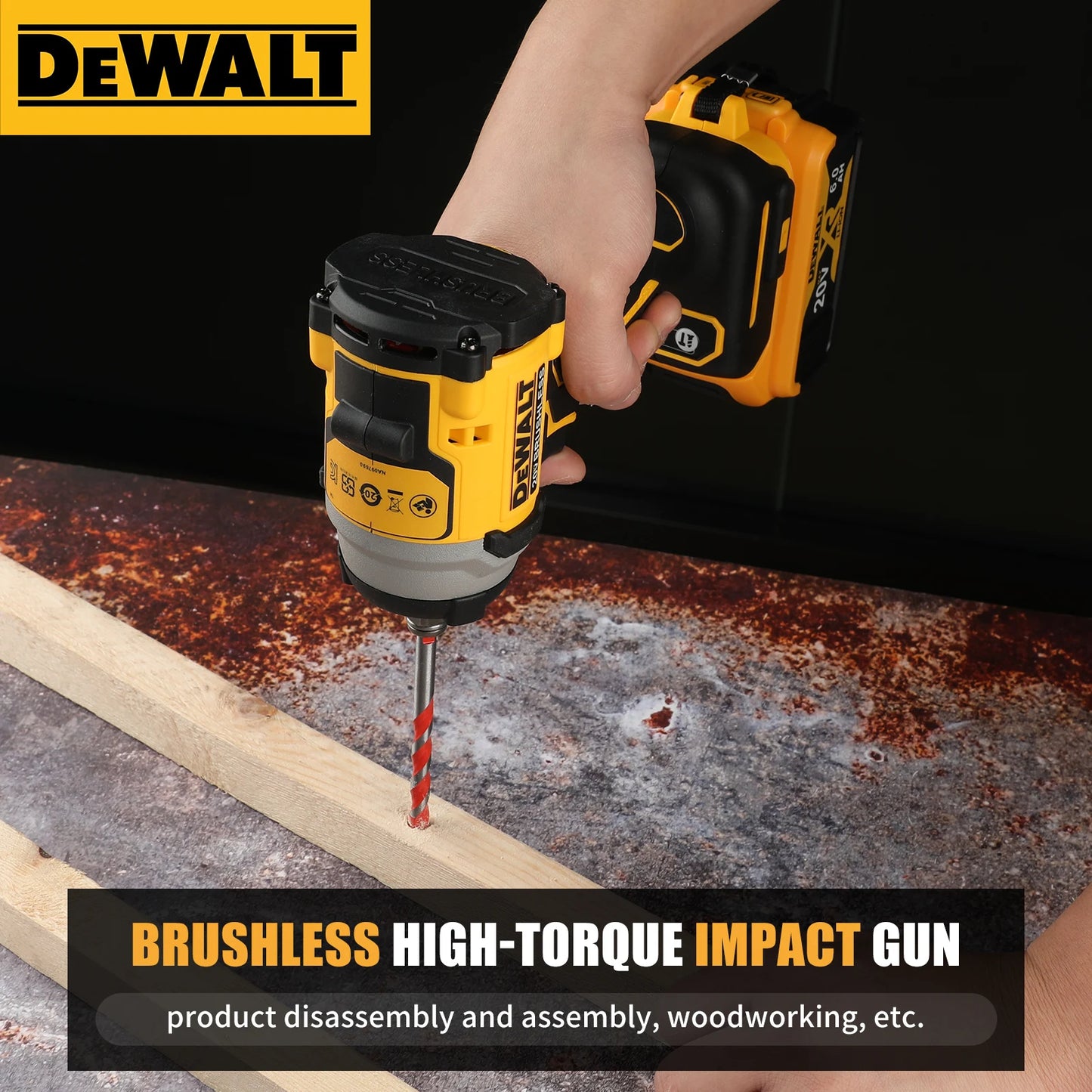 DEWALT 20V Lithium Electric Screwdriver For Quick Woodworking Projects
