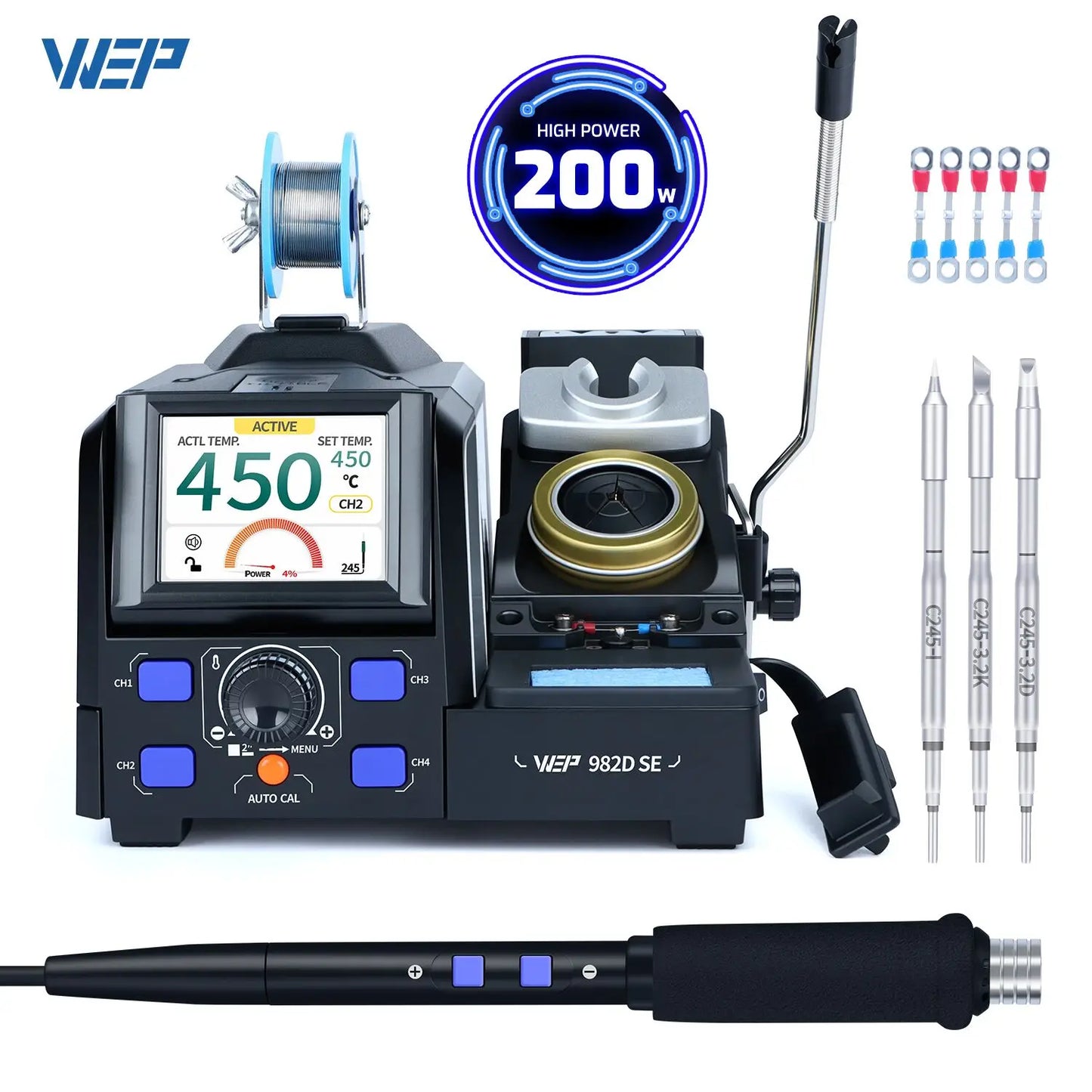 WEPC Soldering Station 150W Rapid Heating WEP 982D