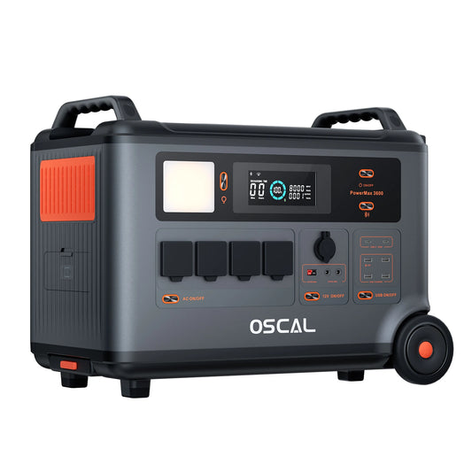 Oscal Powermax 3600 Portable Power Station For Camping And Outdoors