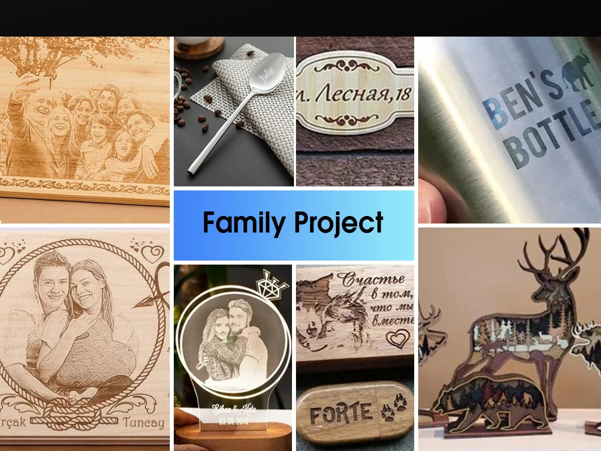 LONGER3DCNC 3D Laser Engraver Cutter RAY5 20W CE Certified