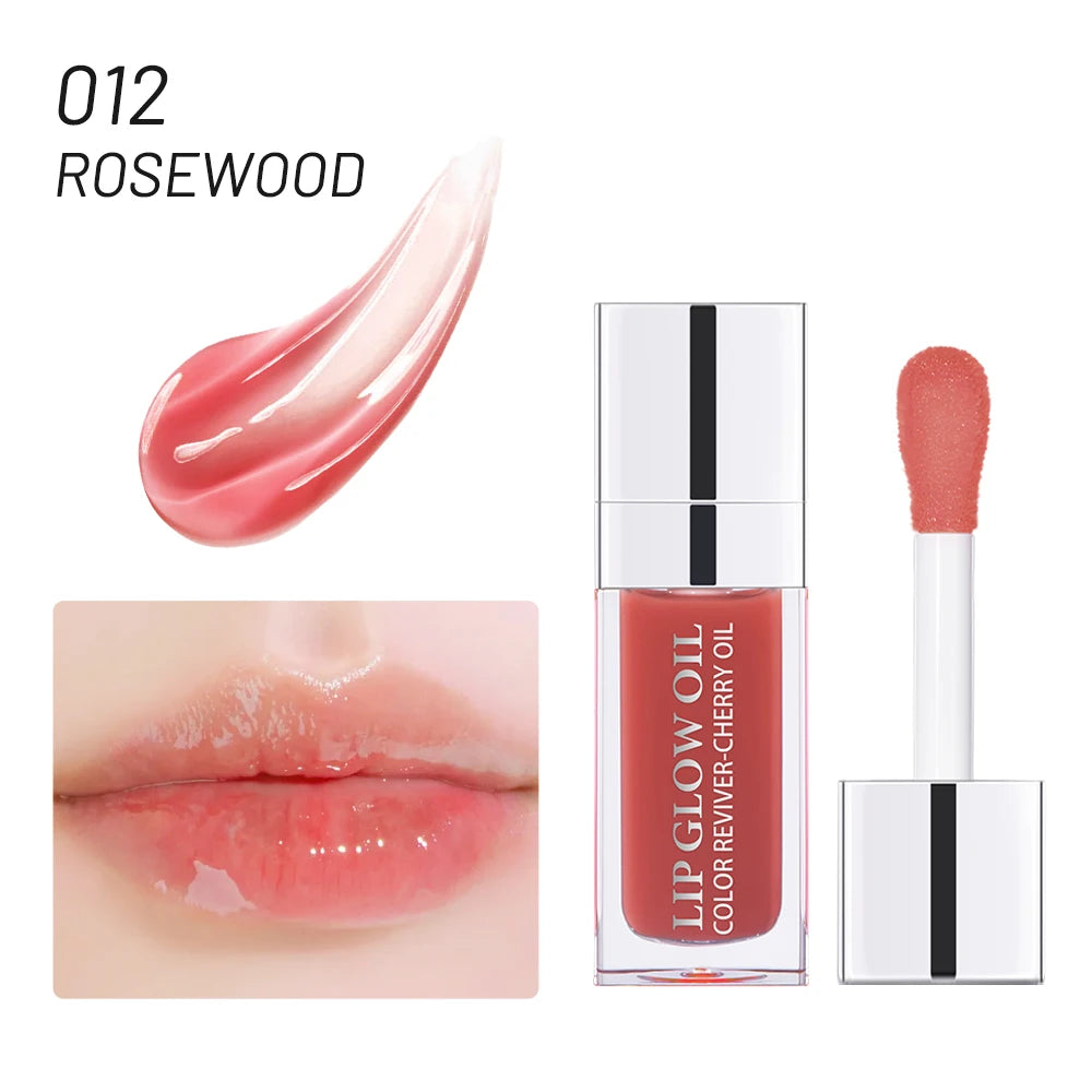 Lakerain Crystal Jelly Lip Oil Hydrates Long-Lasting Lip Shine
