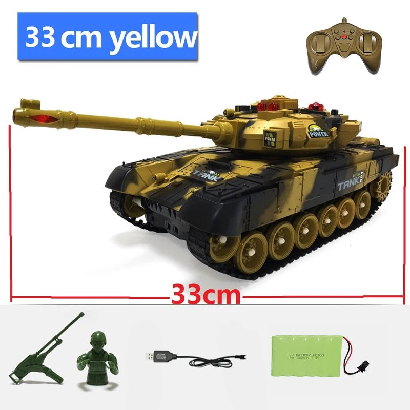CONUSEA RC Tank Military War Tank Remote Control Vehicle