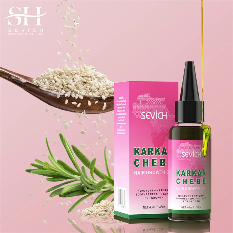 Sevich Natural Karkar Chebe Oil Batana Butter For Hair Growth