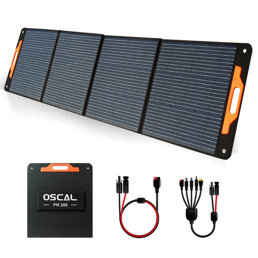 Hign-concerned Oscal PM200 200W Foldable Solar Panel