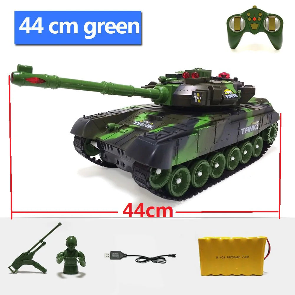 CONUSEA RC Tank Military War Tank Remote Control Vehicle