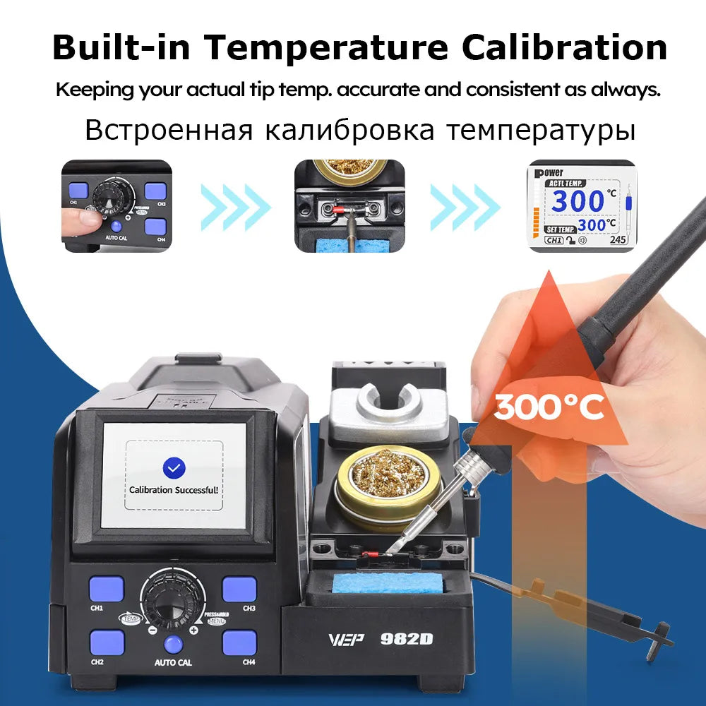 WEPC Soldering Station 150W Rapid Heating WEP 982D