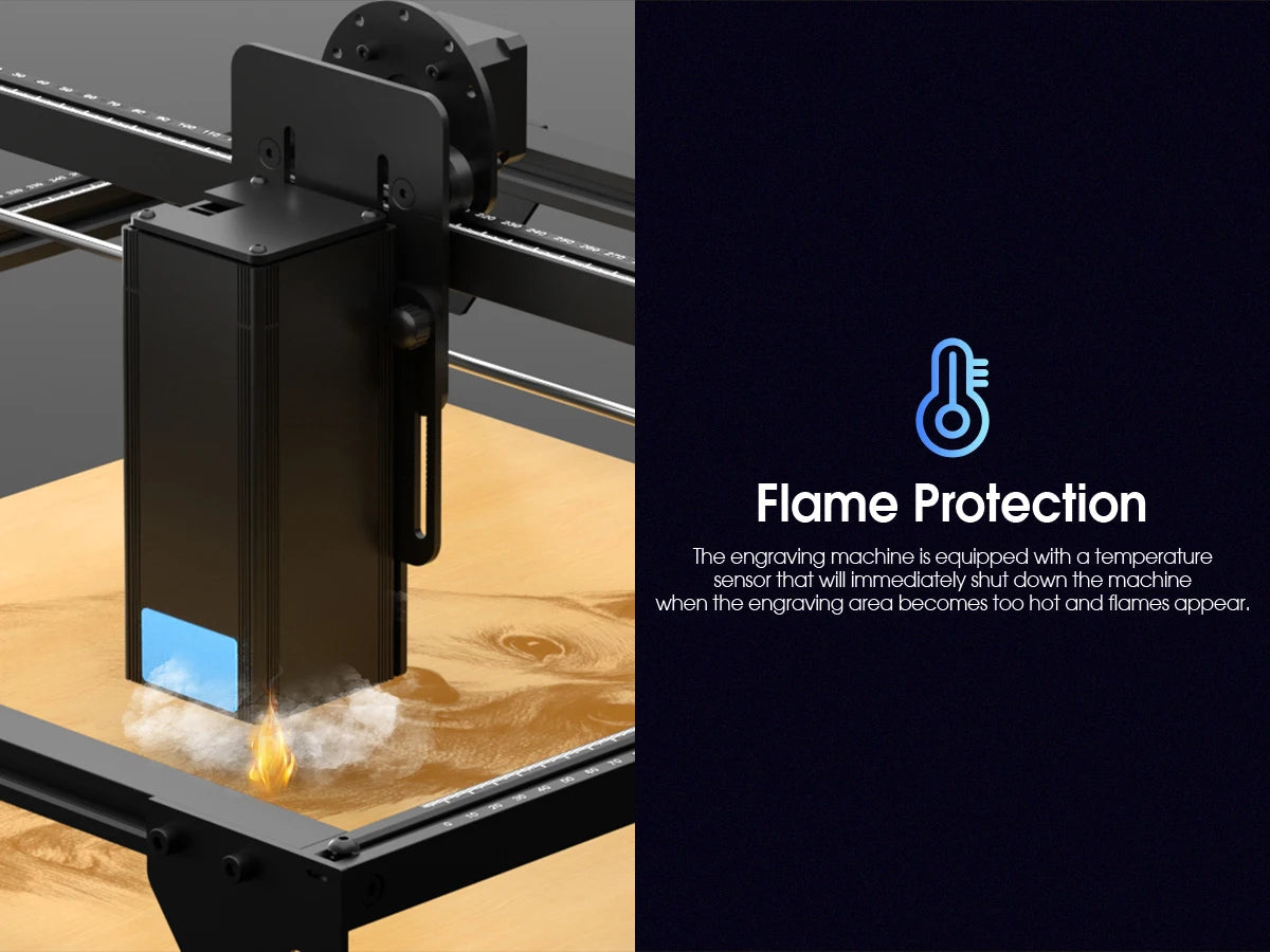 LONGER3DCNC 3D Laser Engraver Cutter RAY5 20W CE Certified