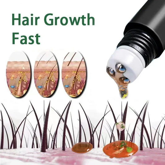 Fast Hair Growth Oil For Men Premium Formula Strengthening Effects