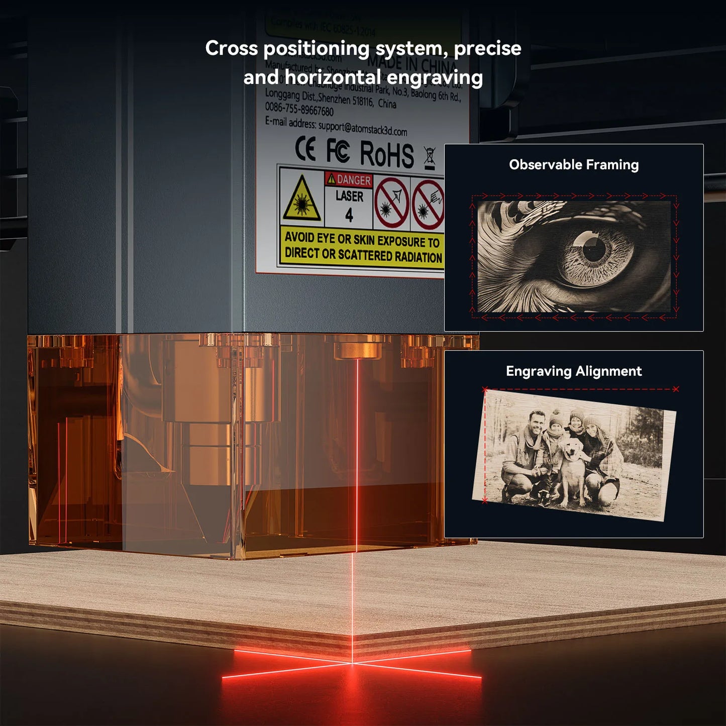 Atomstack A20 Pro V2 Laser Engraver 20W High Power