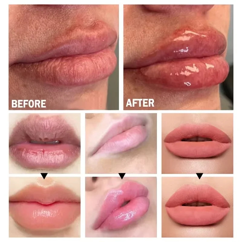 Instant Volumising Lip Plumper Oil For Fuller Lips And Gloss