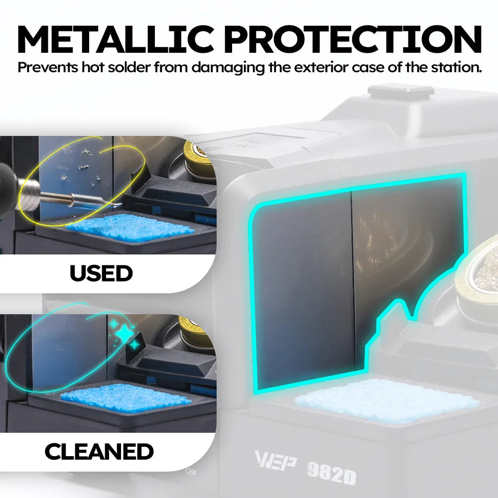 WEPCertification WEP 982D Precision Soldering Station Rapid Heating