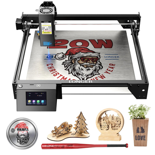 LONGER3DCNC 3D Laser Engraver Cutter RAY5 20W CE Certified