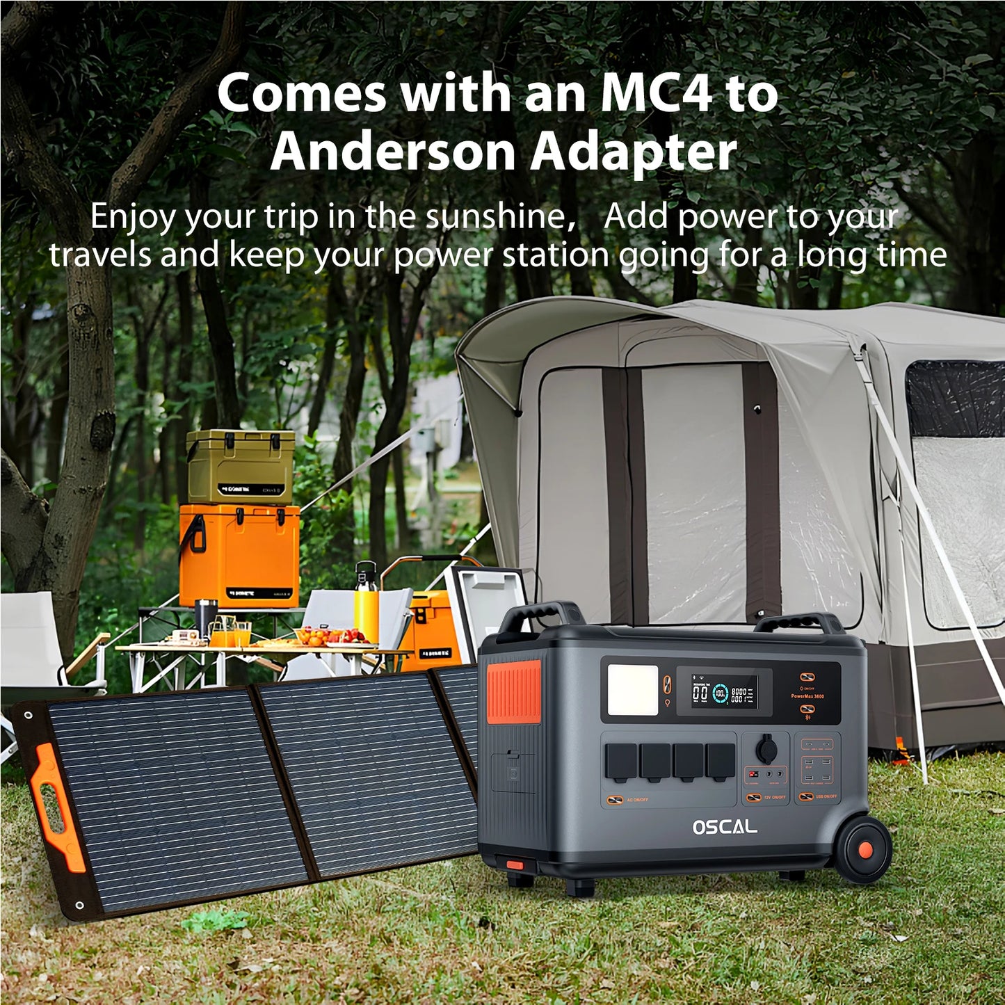 Hign-concerned Oscal PM200 200W Foldable Solar Panel