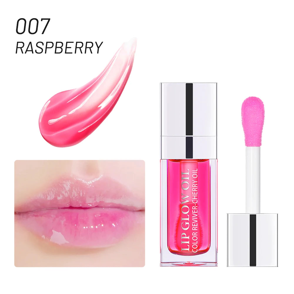 Lakerain Crystal Jelly Lip Oil Hydrates Long-Lasting Lip Shine