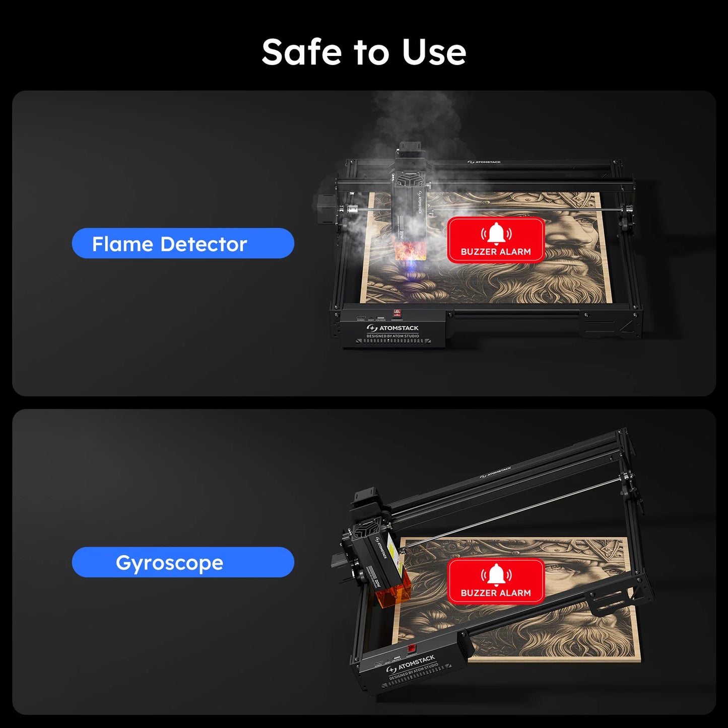 Atomstack A20 Pro V2 Laser Engraver 20W High Power