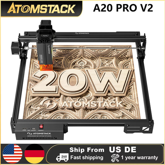 Atomstack A20 Pro V2 Laser Engraver 20W High Power