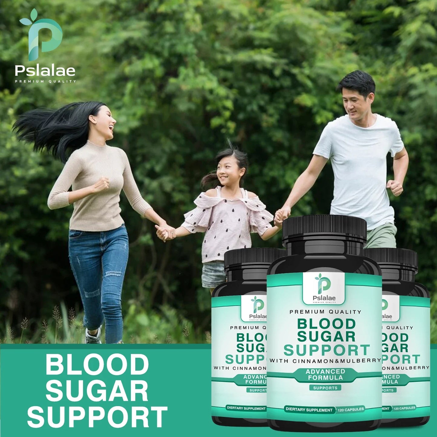 Coolkin Blood Sugar Support Supplement 120 Capsules for Balanced Glucose